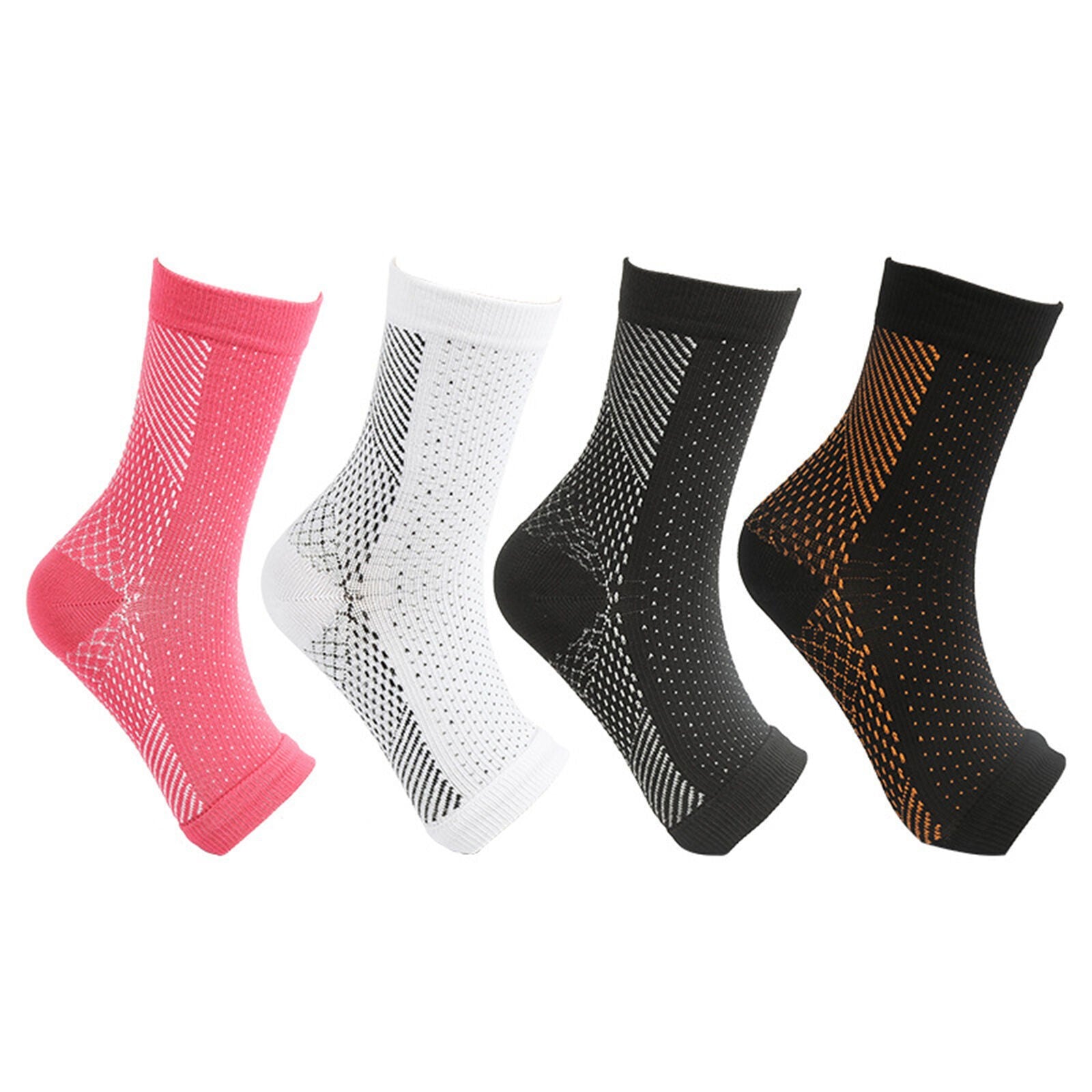 5 Pairs of Neuropathy Socks for Men and Women, Soothing Compression Socks New