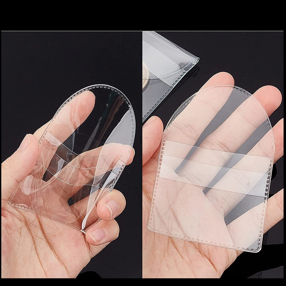 25x Single Pocket Coin Sleeves Holders 2inch Coin Flips Plastic Coin Protector