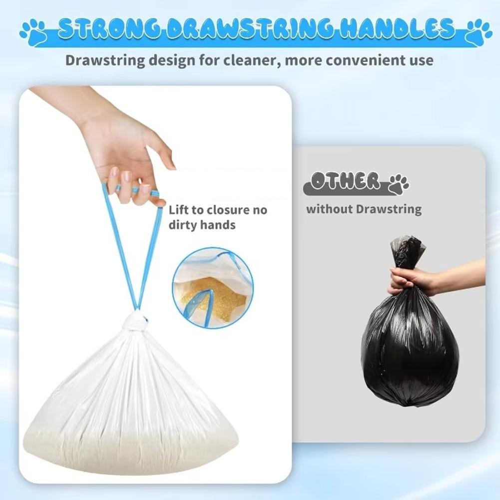 90 Count  Litter Bags for Automatic Litter Box Extra-Thick  Litter Box4676