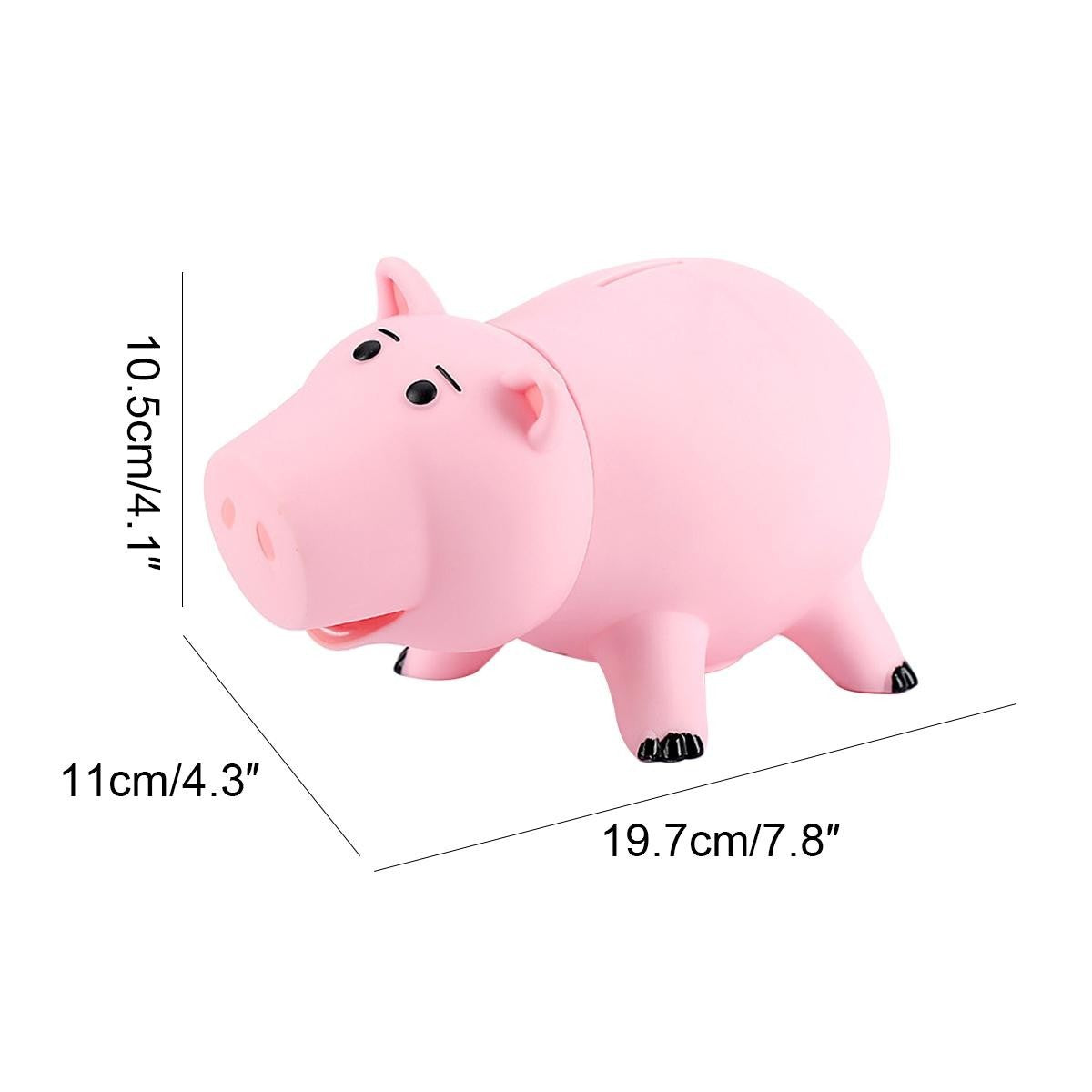 Toy Story 4 Hamm Figures Coin Save Money Box Piggy Bank Pink Ham Pig Kids Gift