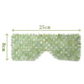 Natural Jade Eye Mask Curtain Face Massager Sleep Mask Stone