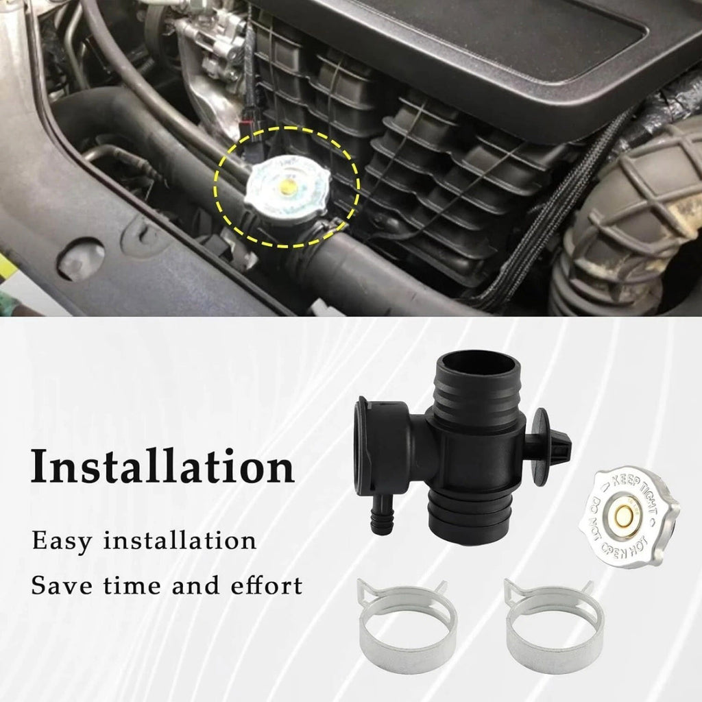 1× Coolant Filler Neck Replacement for Dodge Journey 2009-2018 Jeep Compass