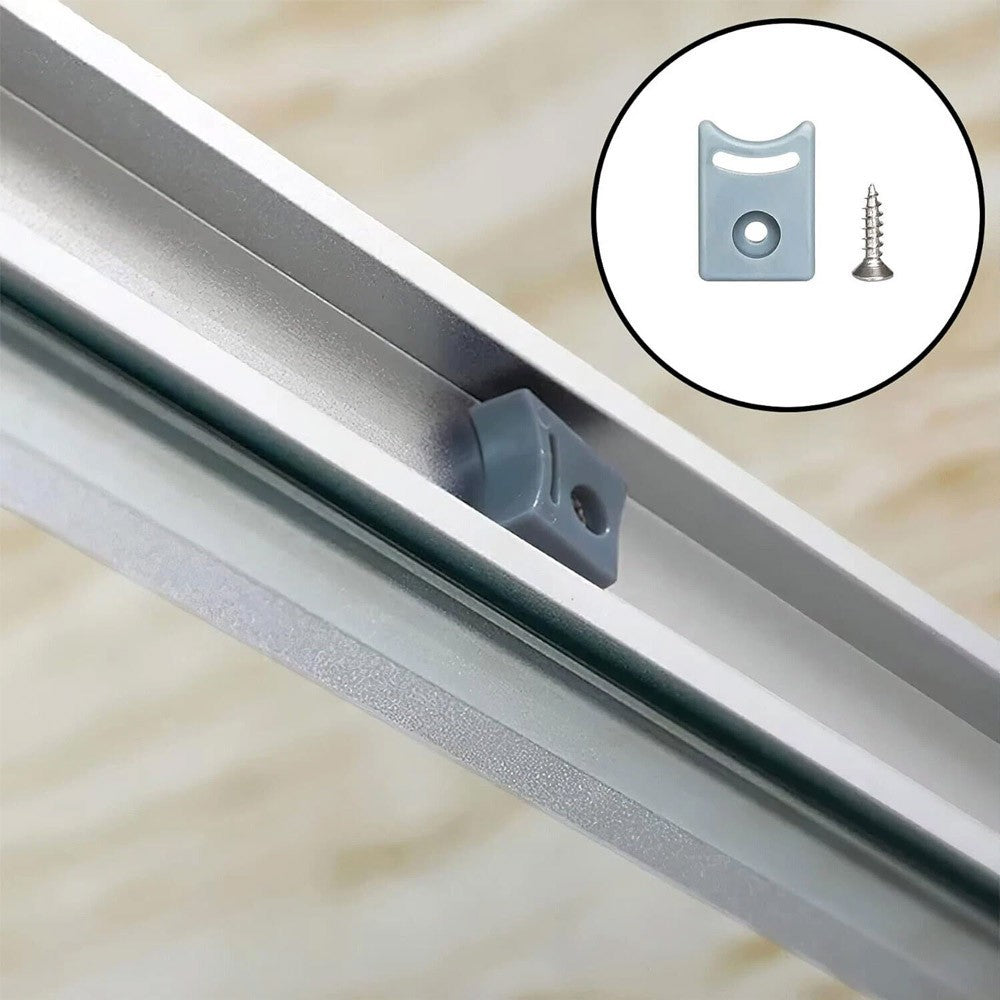 4 Twin Shower Screen Door ROLLERS Runners Wheels 23mm Top & Bottom Replacement