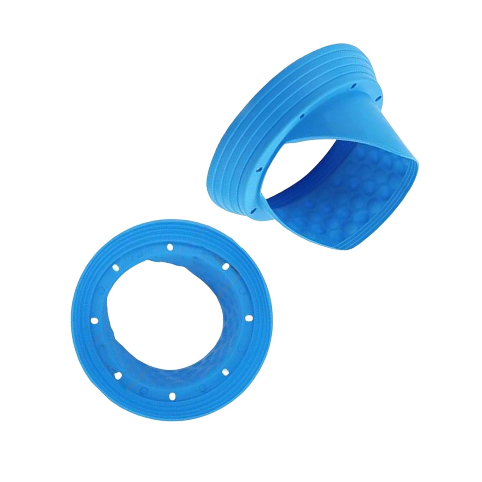2x Automotive 6.5inch Silicone Car Speaker Baffle, Accessories Waterproof and