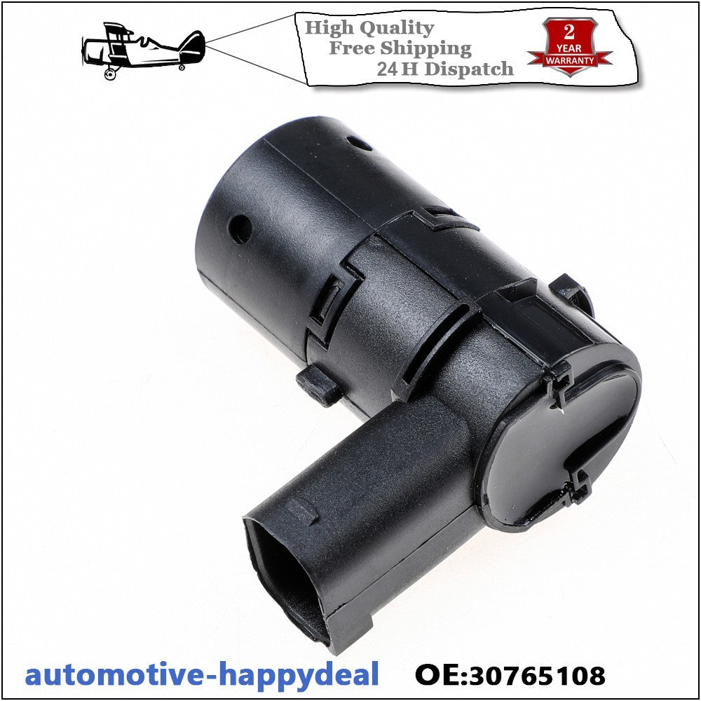 4x PDC Parking Sensor For Volvo C70 S40 S60 S80 V50 V70 XC70 XC90 Black 3-Pin