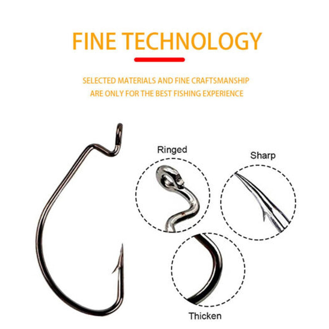 160* Sea Fishing Accessories Kit Set Jig-Hooks Swivels Clamp With Tackle Box