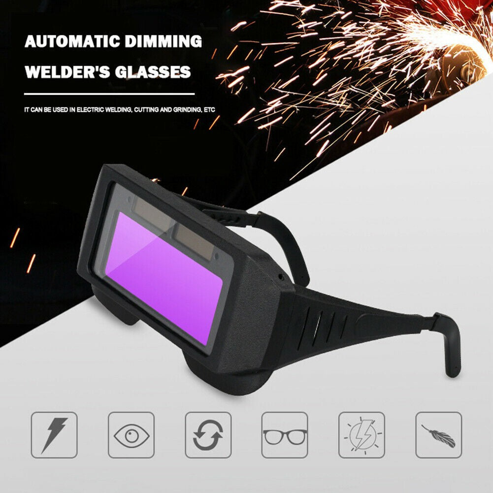 Auto Darkening Welding Mask Helmet Goggles Automatic Dimming Welder Glasses -UK