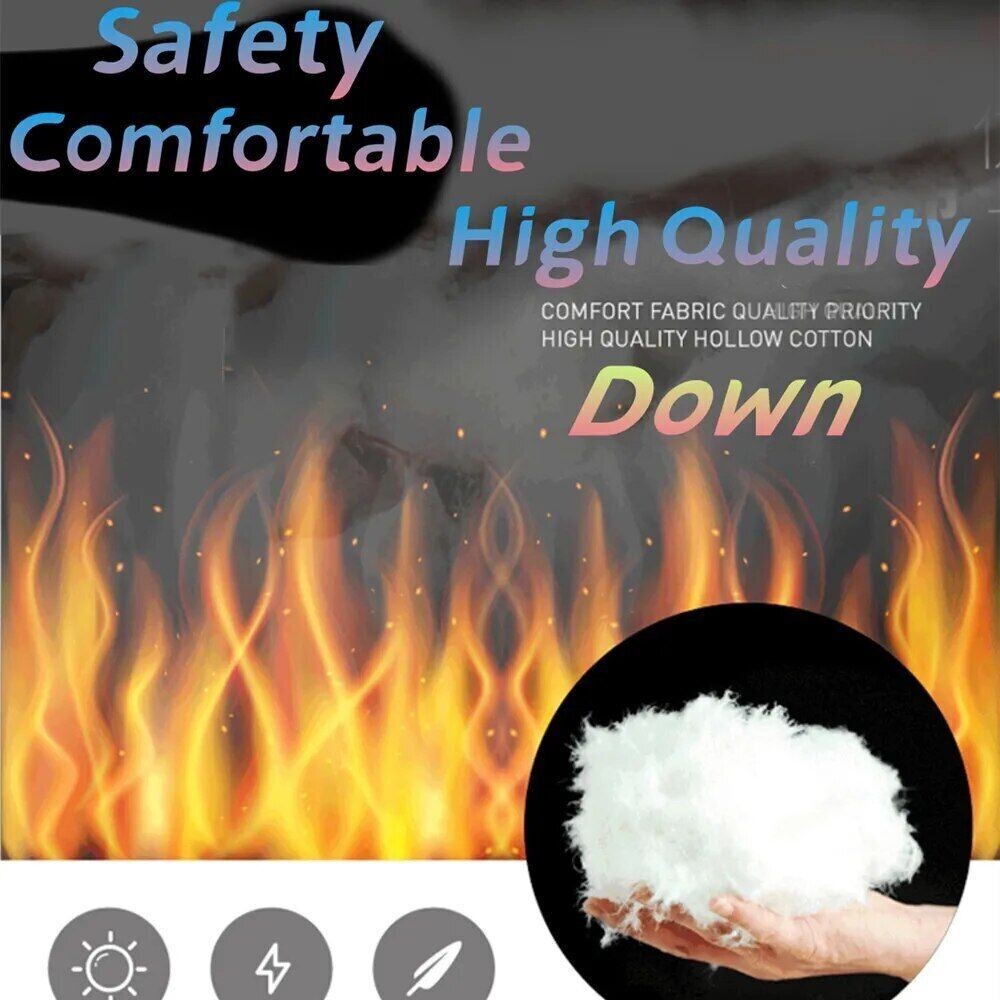 Men 21 Areas Heated Jacket USB Electric Heating Vest Winter Outdoor Warm Coat
