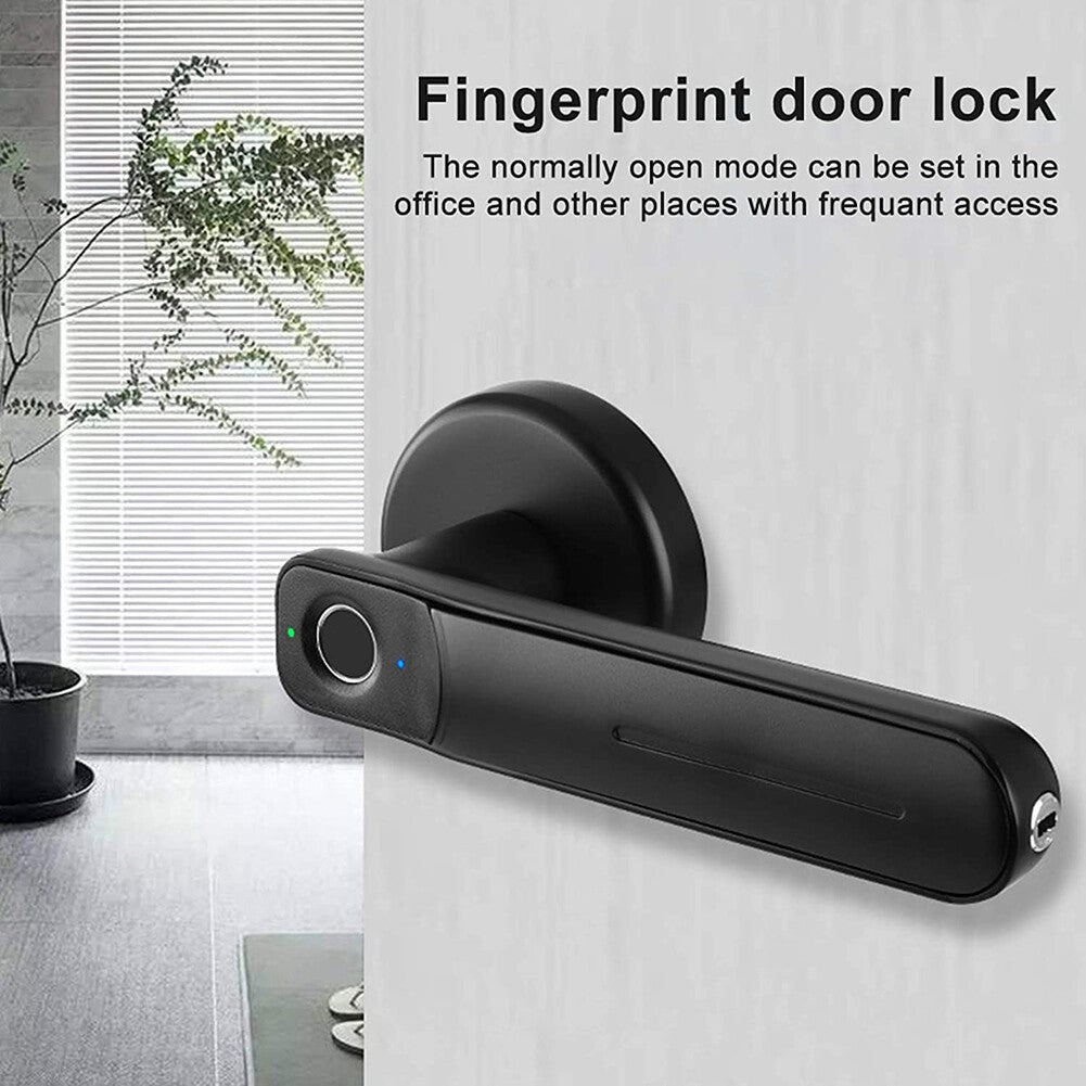 Smart Fingerprint Door Lock Security Electronic Door Lock Biometric Door Handle