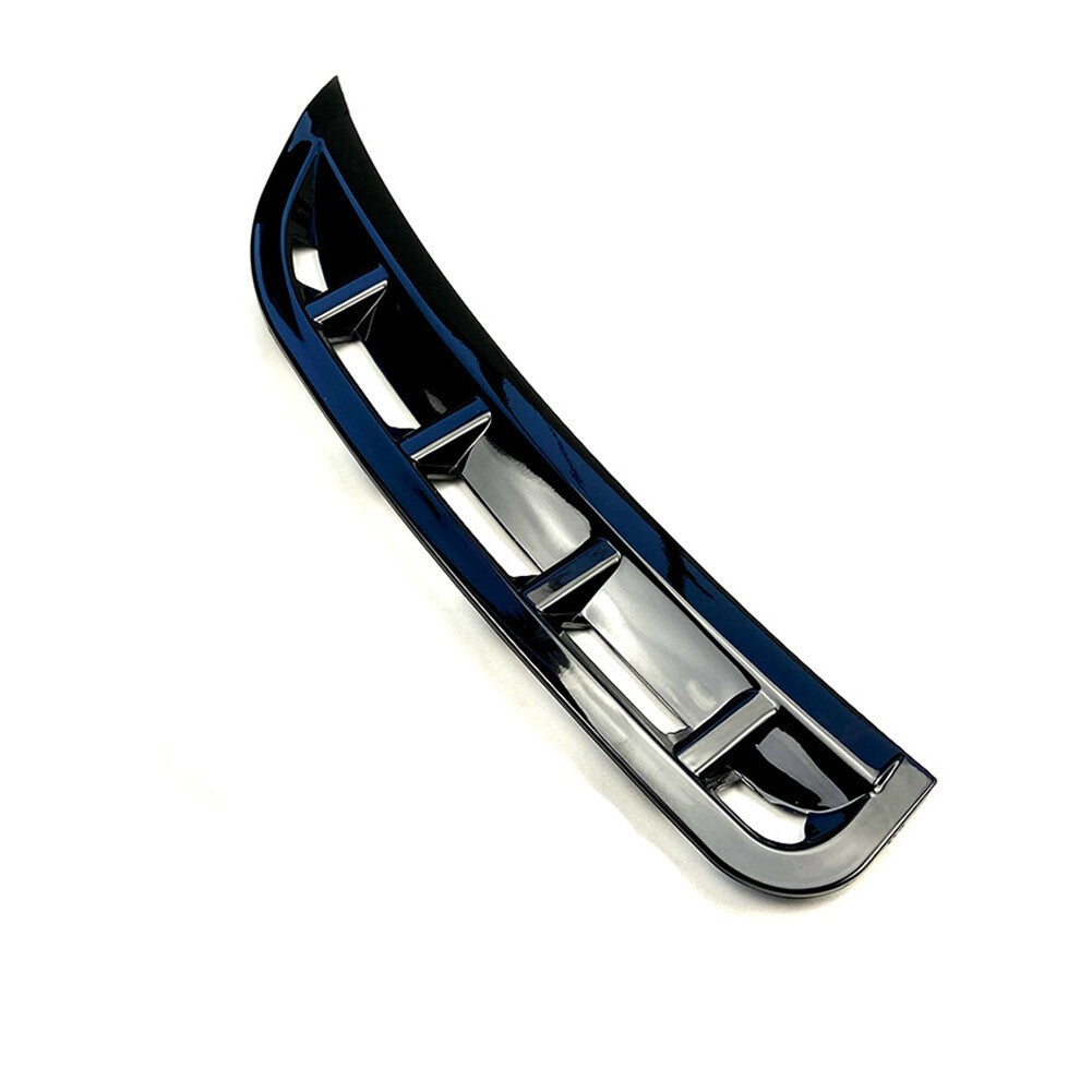 For Benz GLE GLE450 W167 Glossy Black Front Bumper Spoiler Side Air Intake Cover