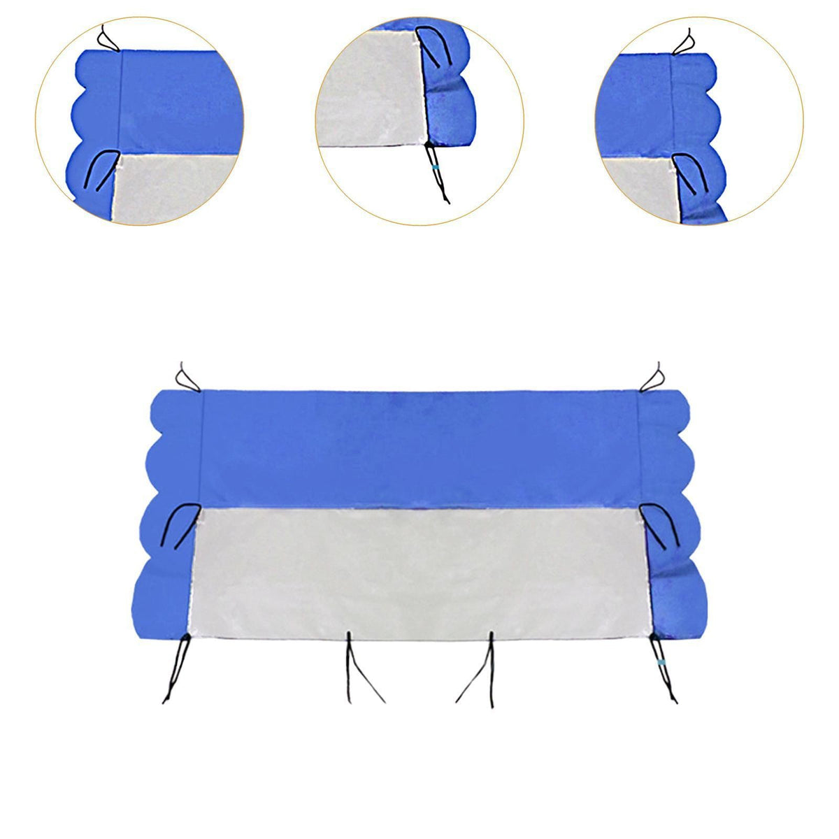 Forklift Roof Cover for Rain Canopy  Forklift Accessories Waterproof Top Awning