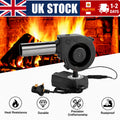 Adjustable 12V Blower fan For BBQ Heater Blower Air blower Cooking Machine UK