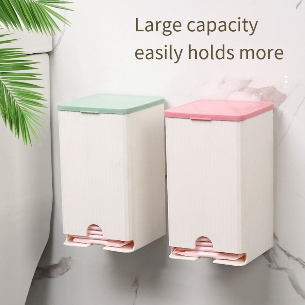 Water-proof Feminine Products Storage Box Wall Mounted Tampon Holder  Bathroom