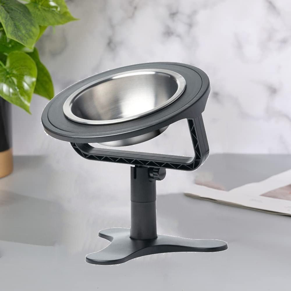 Elevated Dogs Bowl Large Size Height Adjustable Non-Slip Raised Metal Stands UK