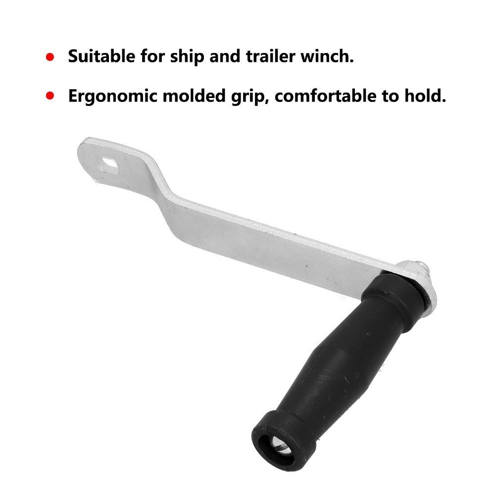 Metal Winch Handle Silver Trailer Winch Handle Boat Winch Handle  Boat Trailer