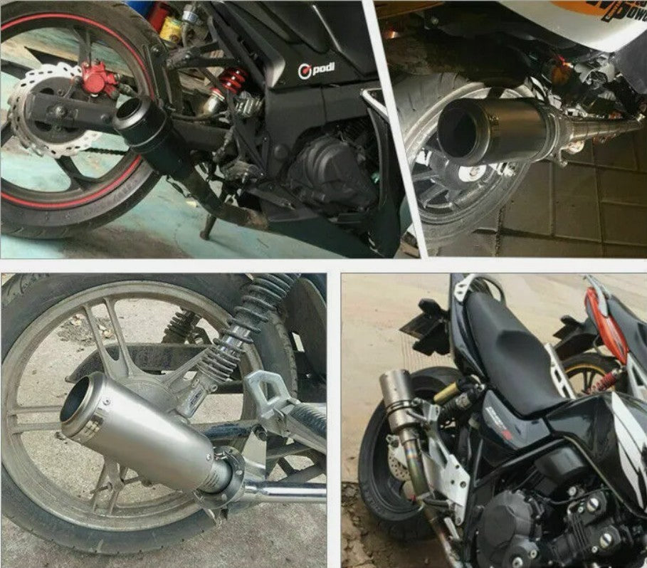 2'' 51MM Motorcycle Exhaust Slip for Honda Suzuki Yamaha Akra Motorbike