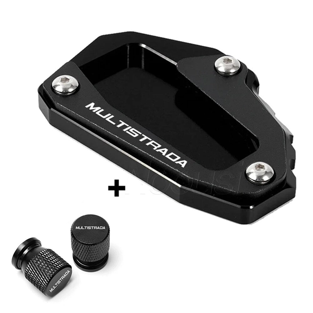 For DUCATI Multistrada 950 1260 1100 1200S/GT Kickstand Side Stand Extension Pad