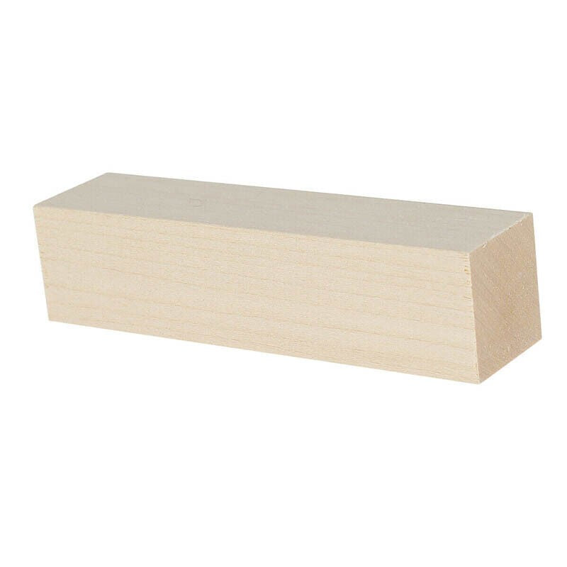 10Pcs Basswood Carving/Whittling Wood Blocks Crafts Tool Kit 10*2.5*2.5cm/4inch
