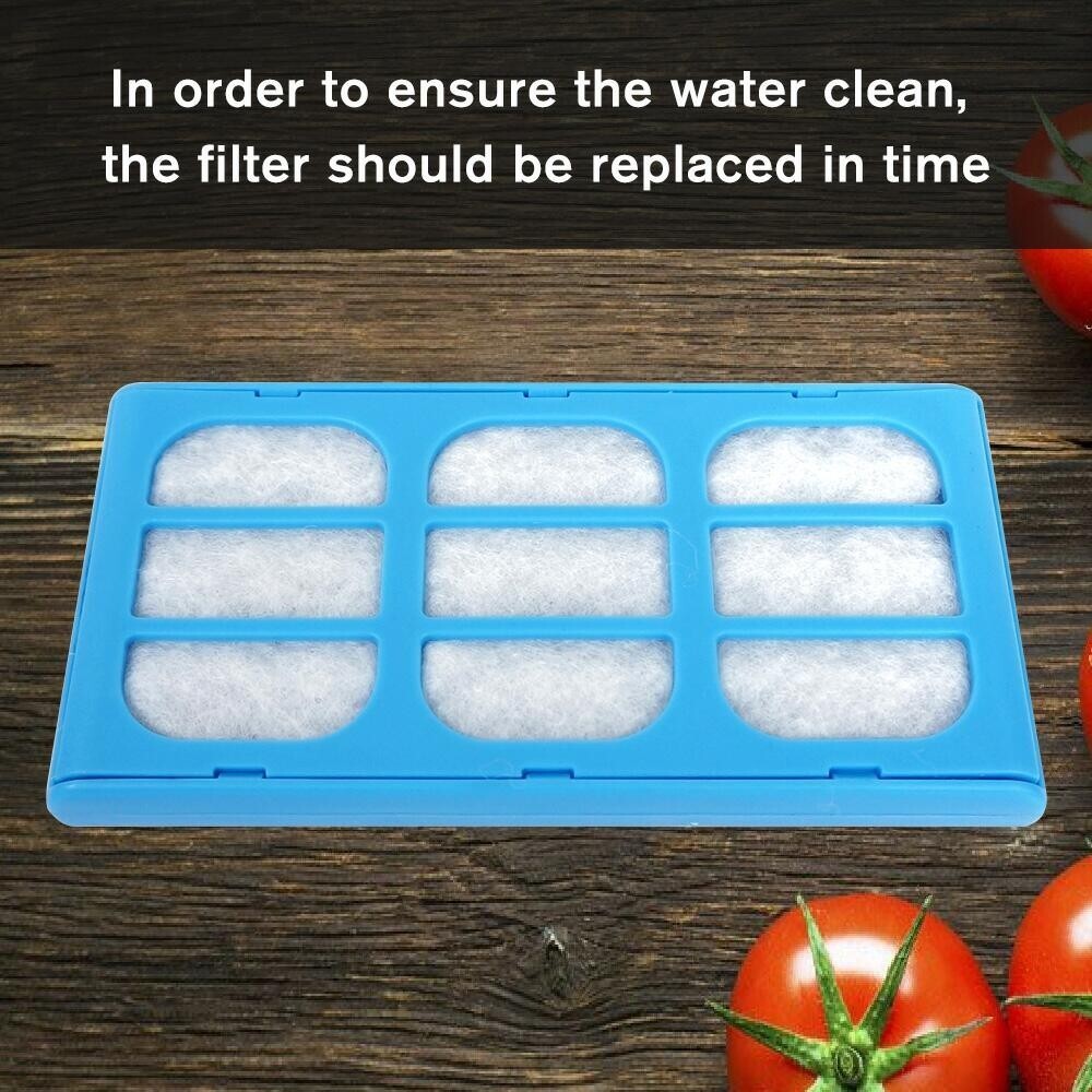Water Filter Cartridges Set For PET MATE Mate Pet Fountains Replacement 6x