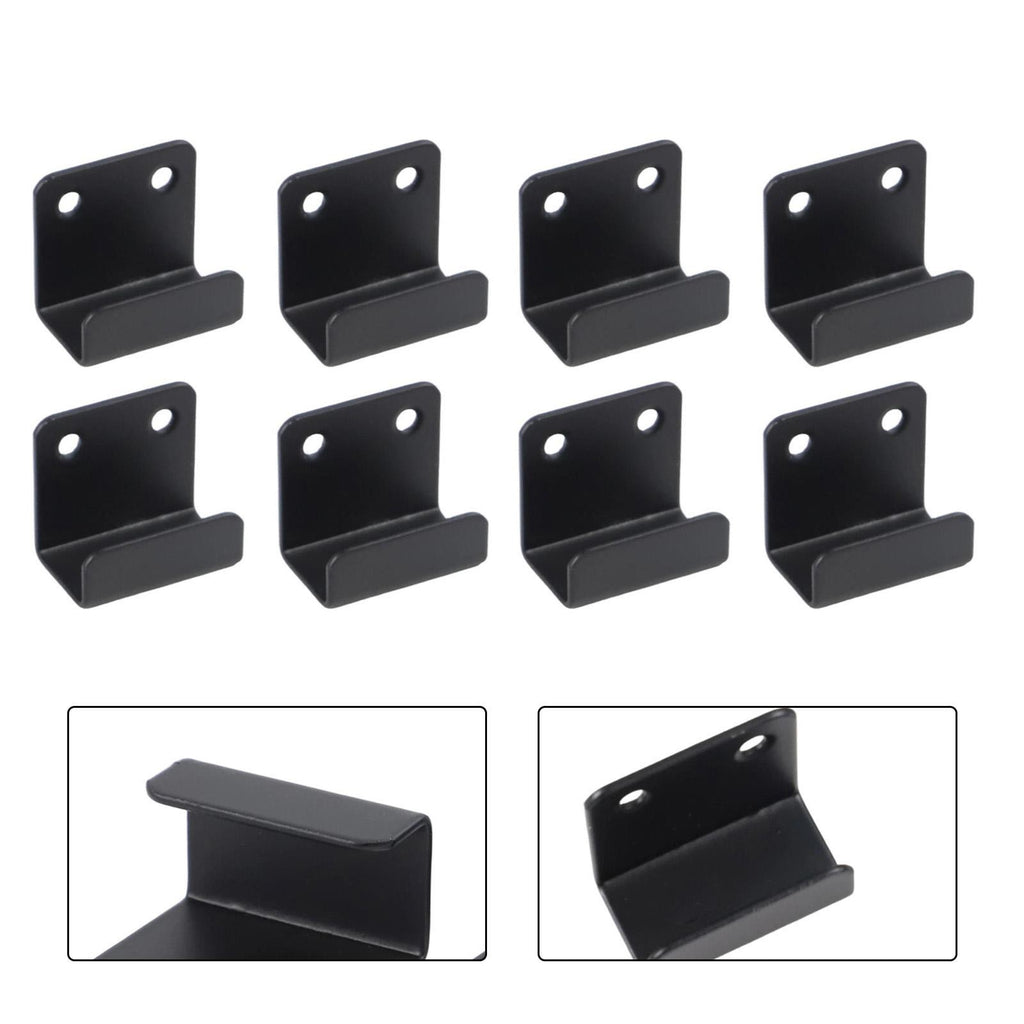 8XAdjustable Ceramic Tile Display Bracket Holder J Hooks Load Capacity 60kg