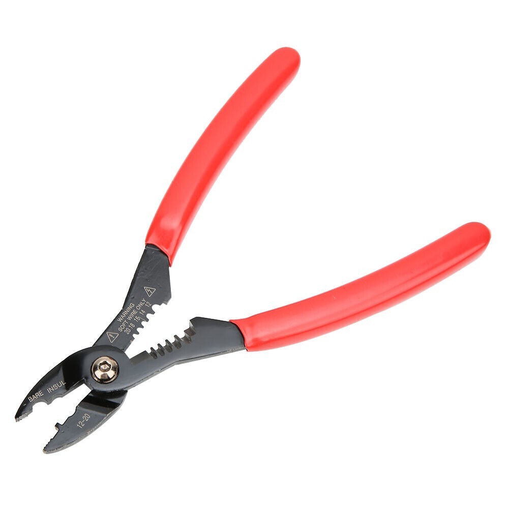 7in Crimping Pliers Wire Stripper Electrical Cable Stripping Hand Tool