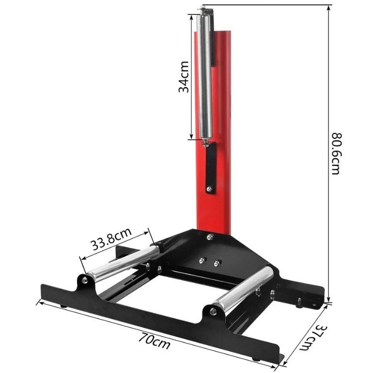 Wheel Rolling Wheel Detailing Stand Car Wheel Stand Holder for Tire Cleaning