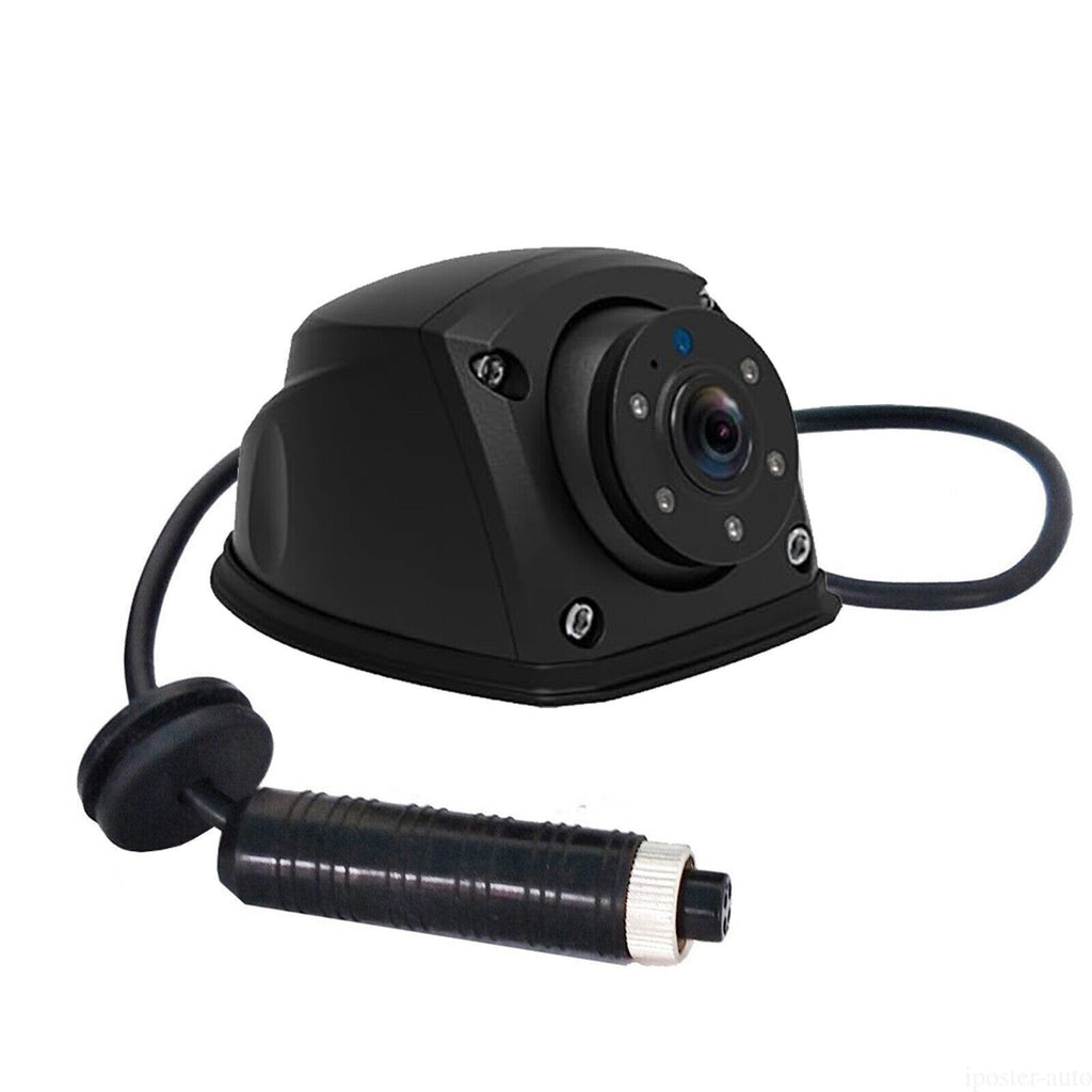 4PIN Forward/Side View Camera CCD IR LEDs Night Waterproof 9-24v Truck Caravan