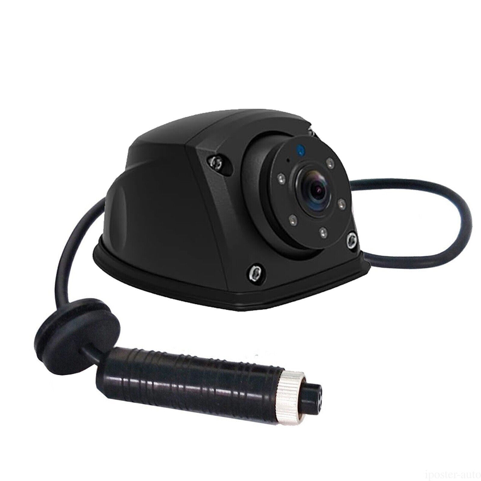 4PIN Forward/Side View Camera CCD IR LEDs Night Waterproof 9-24v Truck Caravan