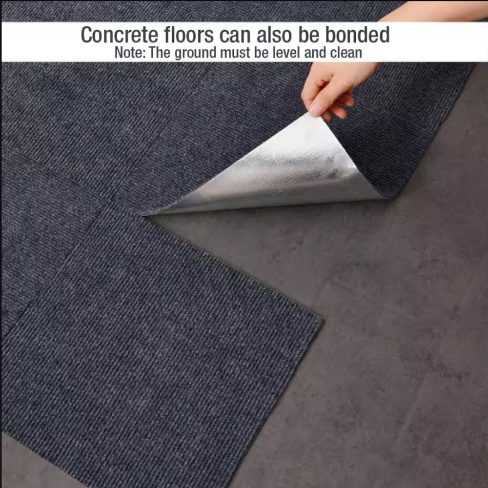 20X Self Adhesive Carpet Tiles Commercial Retail Office Home Flooring Floor Mat