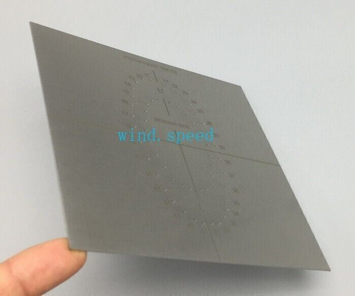 UK 1 Pc Dental Rubber Dam Template Oral Dams Punch Hole Quality Guaranteed Metal
