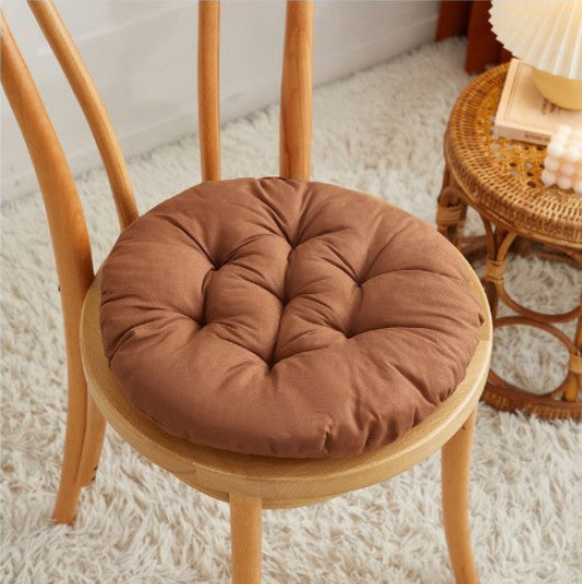 Round Floor Cushion 40cm Large Padded Egg-shaped Seat Cushion