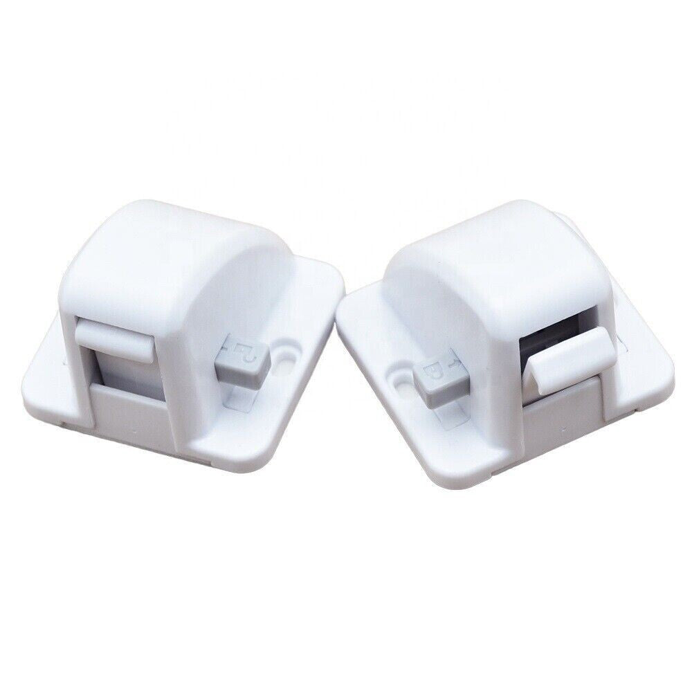 Invisible Magnetic Baby Child Pet Proof Cupboard Door Drawer Safety Lock UK Sell