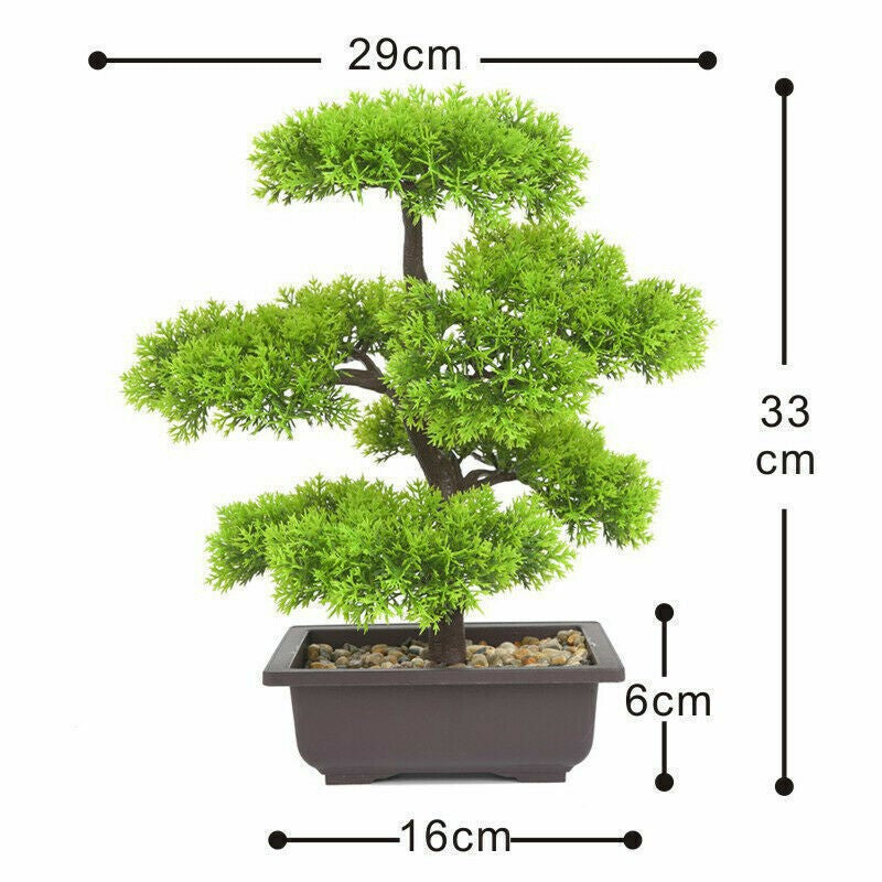 Artificial Plants Bonsai Tree Potted Fake Plants In Pot Plant Decor