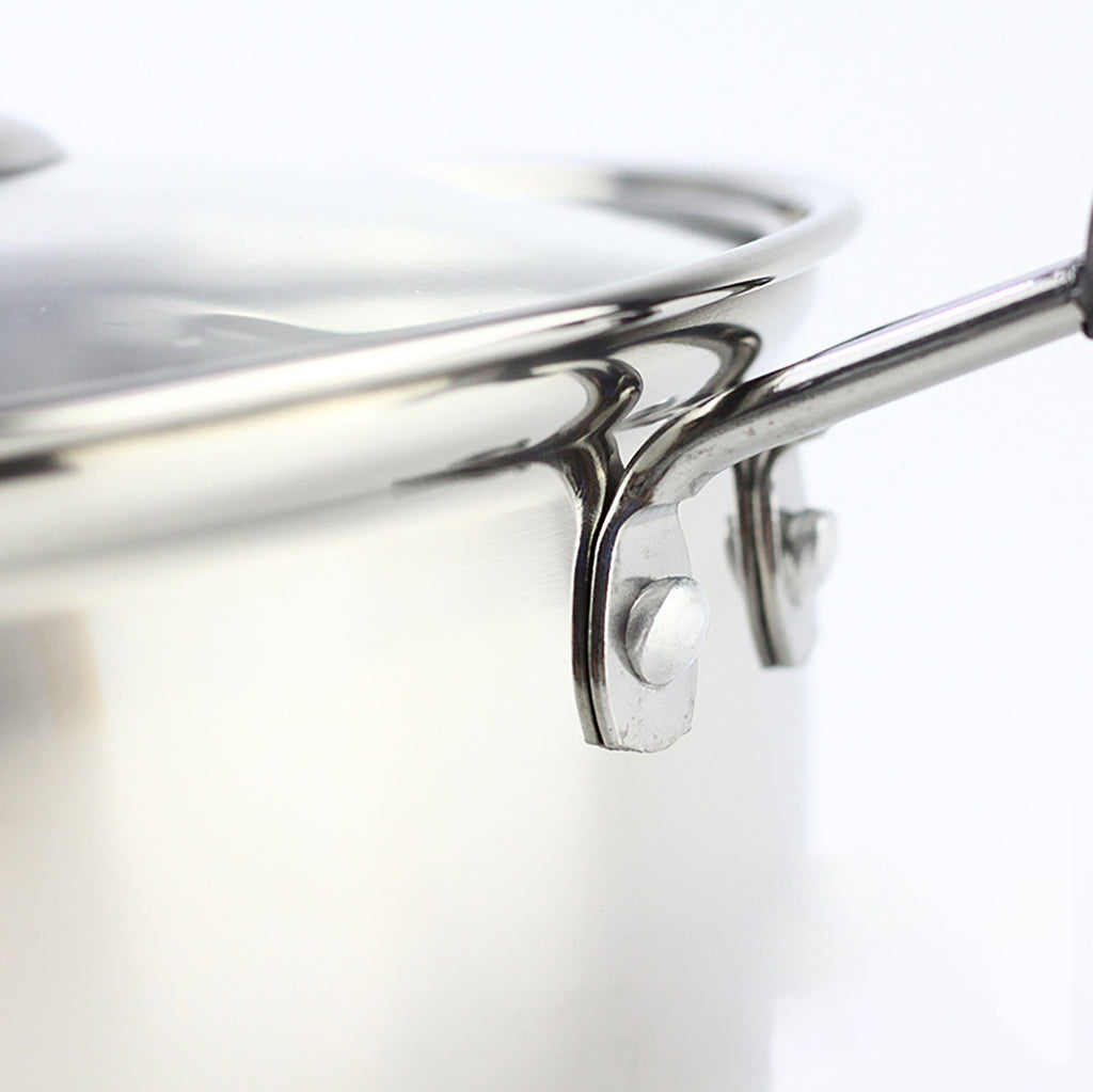 Milk Pot Classic Stainless Steel Thickened With Anti Scald Handle Milk Warme NEW