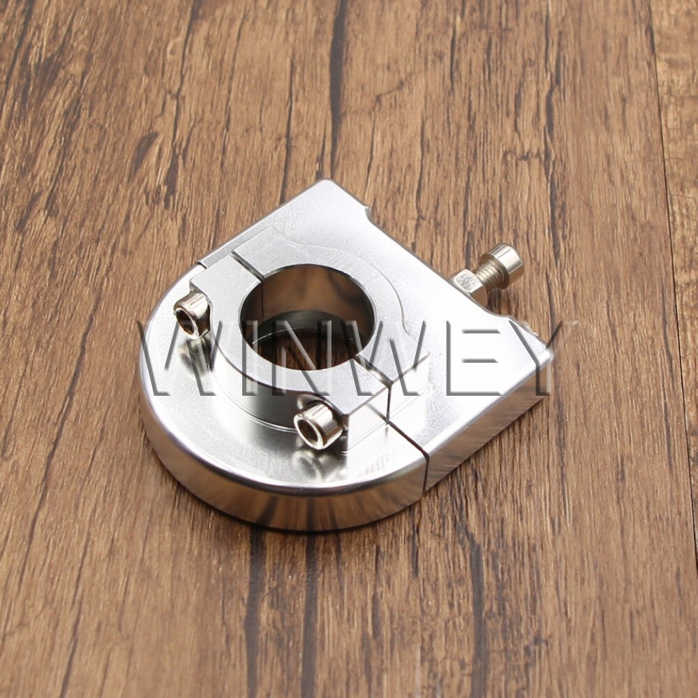 CNC Aluminum Universal Motorcycle Twist Throttle Assembly 7/8" 22mm Silver