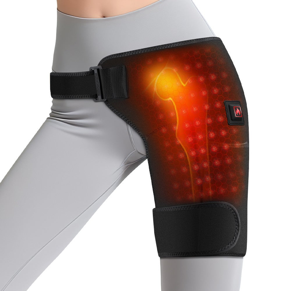 Red Light Therapy Massage Wrap for Hips and Thighs, 3 Heat  Levels