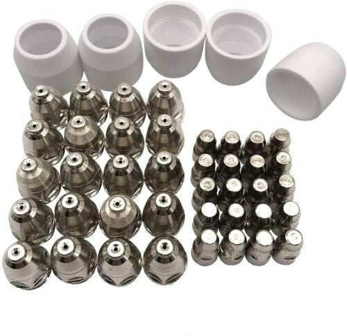 NEW 70pcs P80 Plasma Cutter Torch Electrode Cups Tip Welding Consumables