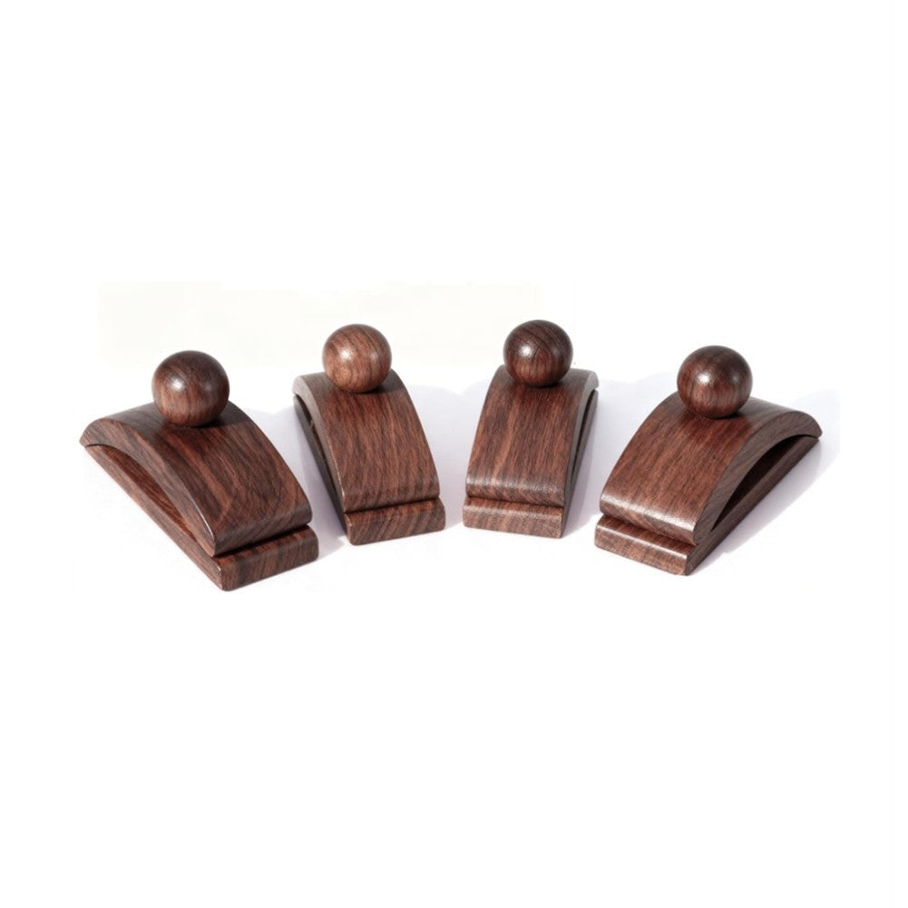 Solid Walnut Wood Tapestry Wall Hangers 4 Pack Quilt Hangers, Blanket2728