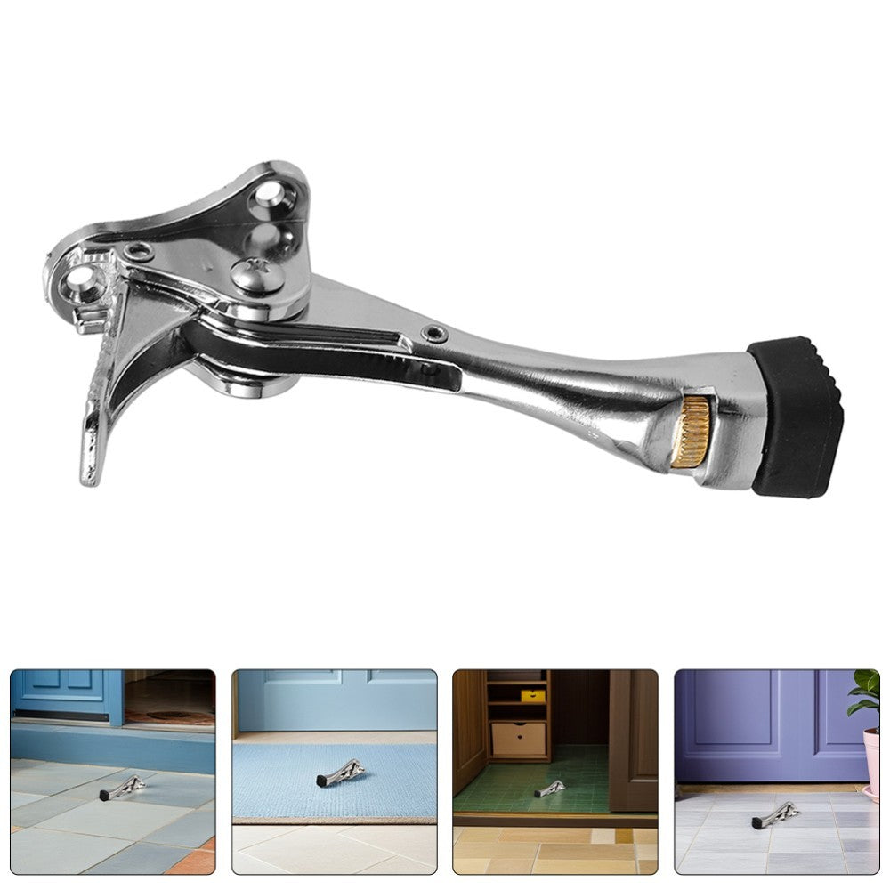 2 Pcs Automatic Door Retainer Foot Operated Stopper Bottom of Adjustable Kick.*