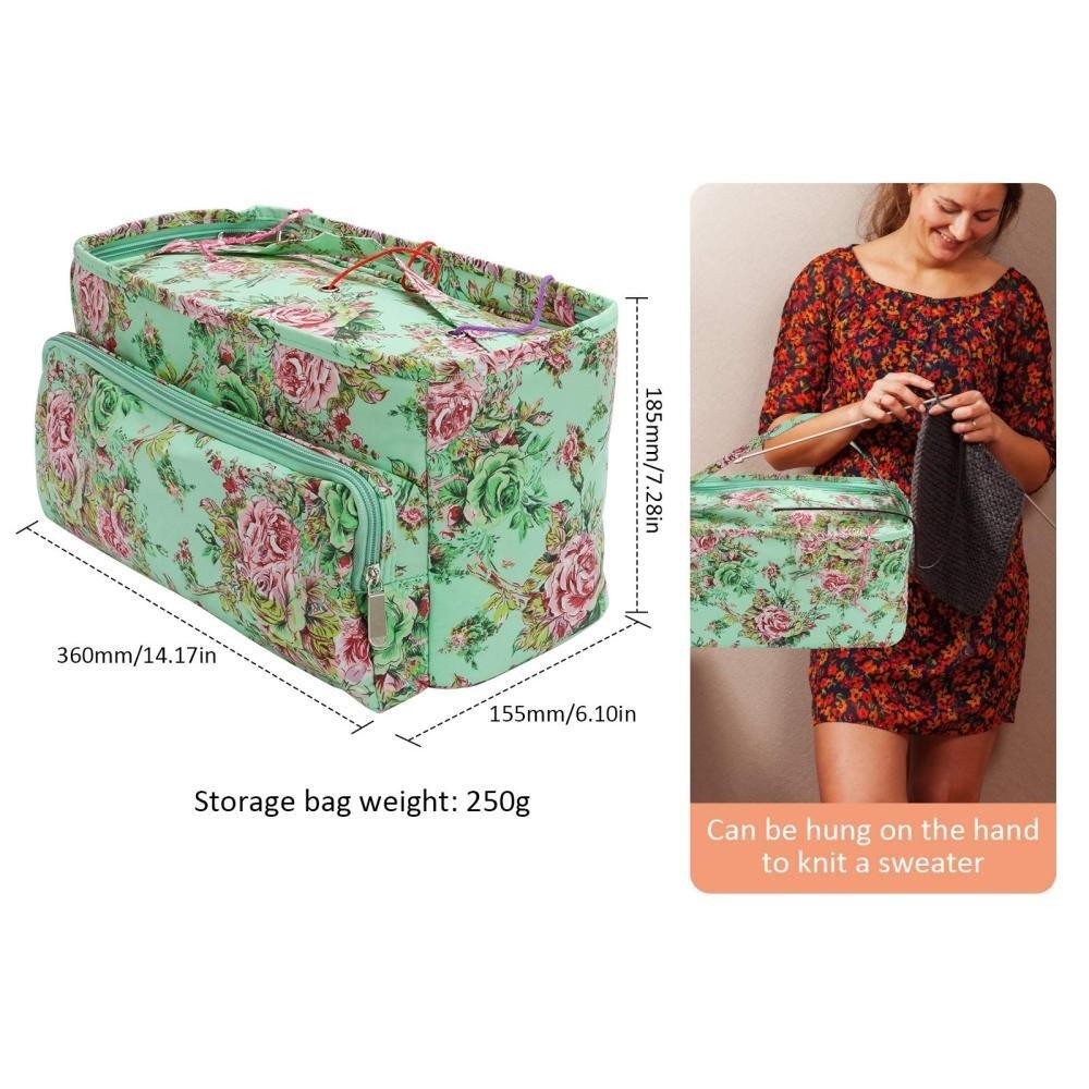 Large Tote Bag Crochet Bag Storage Bag Yarn Storage Tote Storage Knitting Bag