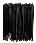 100pc Strong Flat Bobby Pins Straight Hair Grips Slides Gel Tip Styling Clips