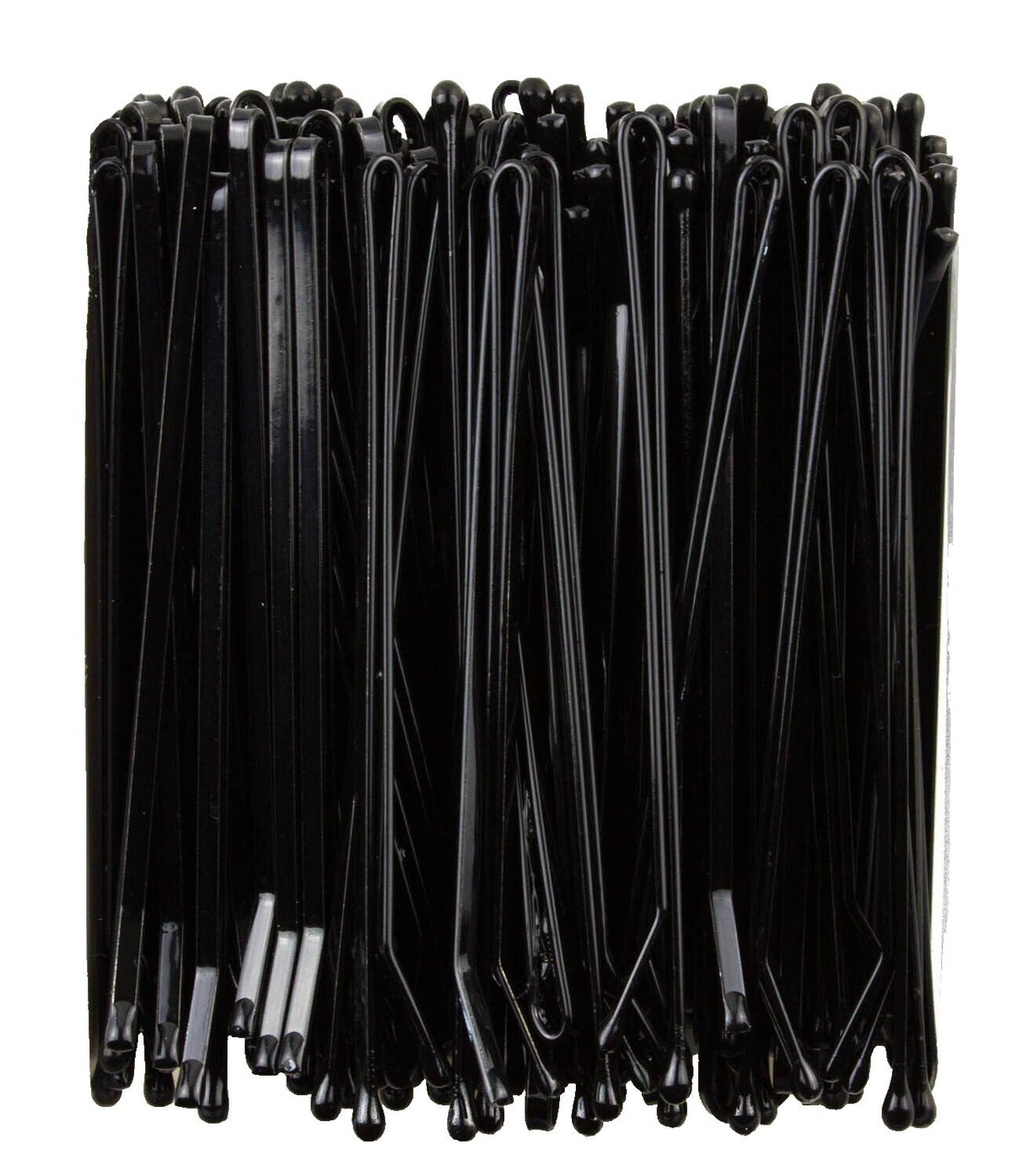 100pc Strong Flat Bobby Pins Straight Hair Grips Slides Gel Tip Styling Clips