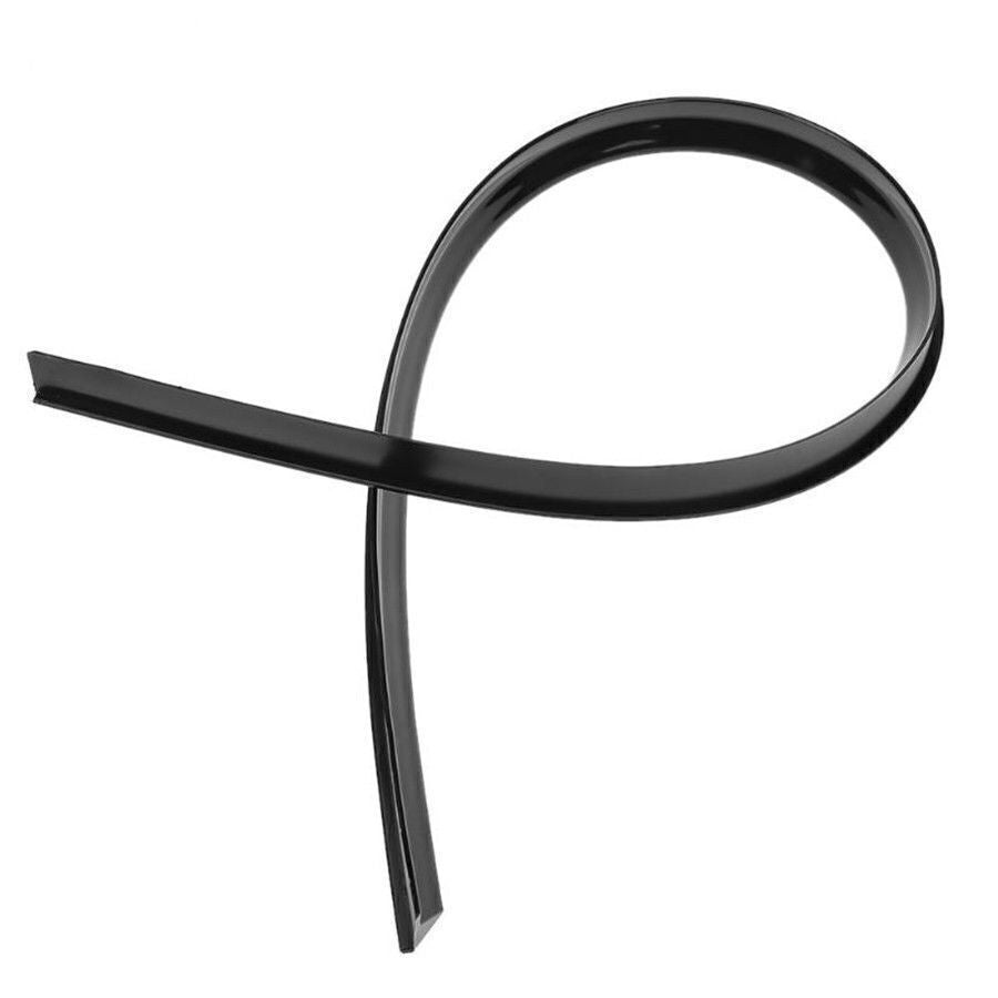 2X 1.5m car wheel arch extensions mudguard rubber profile trim strips universal