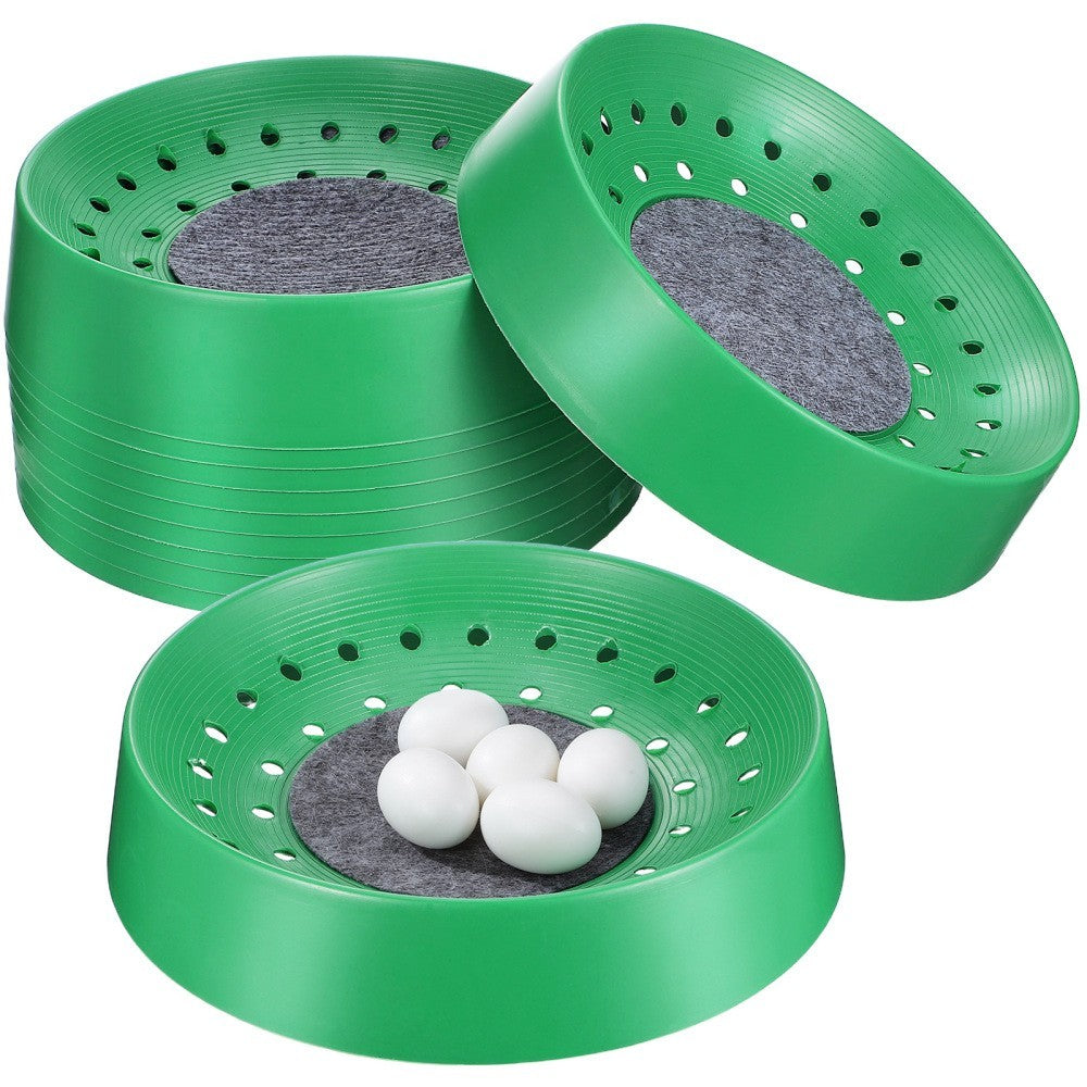 10 Pcs Breathable Nest Pigeon Bowls for Pigeons Bird Breeding Basin