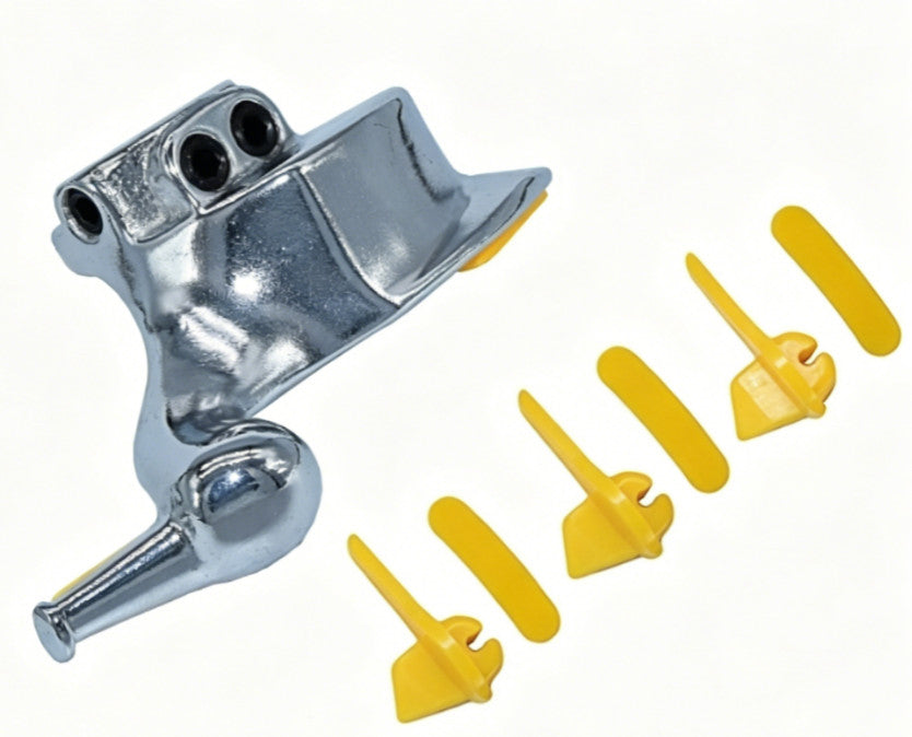 Tire Changer Machine Parts 30mm Steel Mount Demount Duck Head +3 Protective Pads