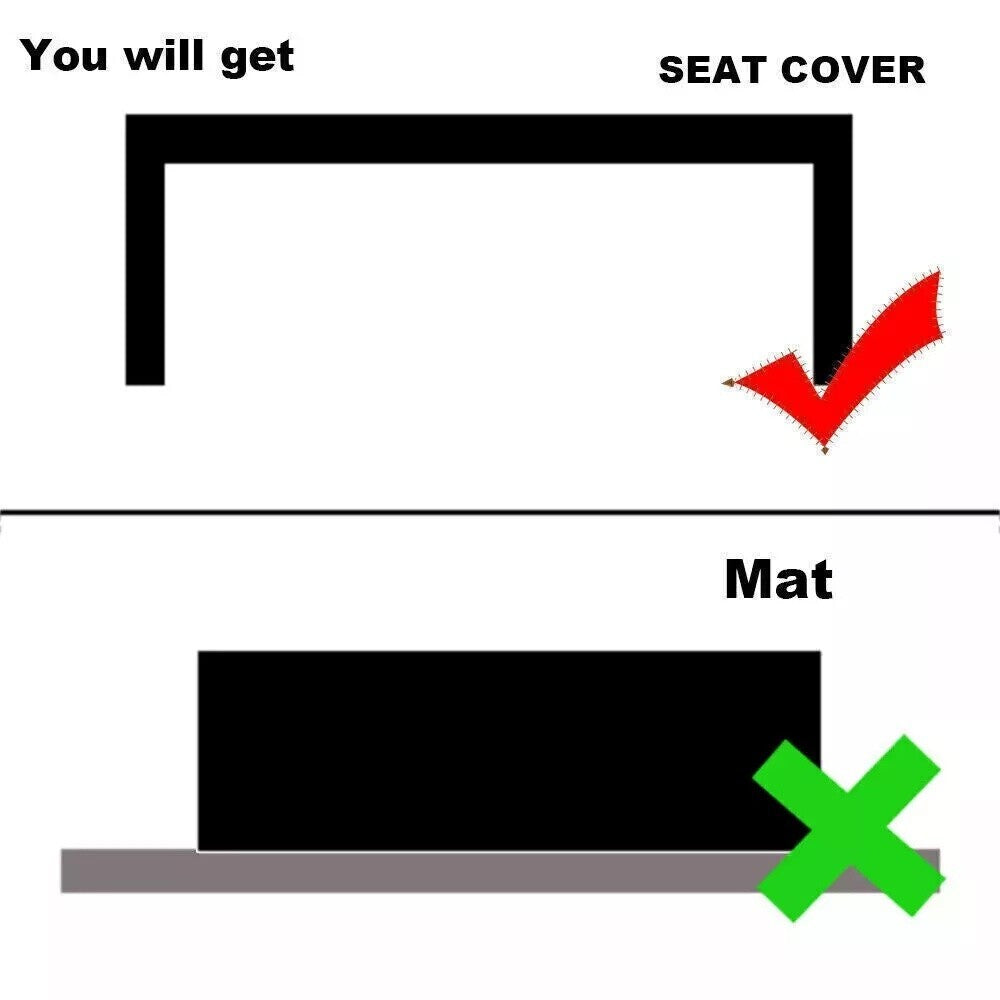 1x Driver Side Bottom Base Seat Cover Cusion Pad For VW Transporter T5 2004-2015
