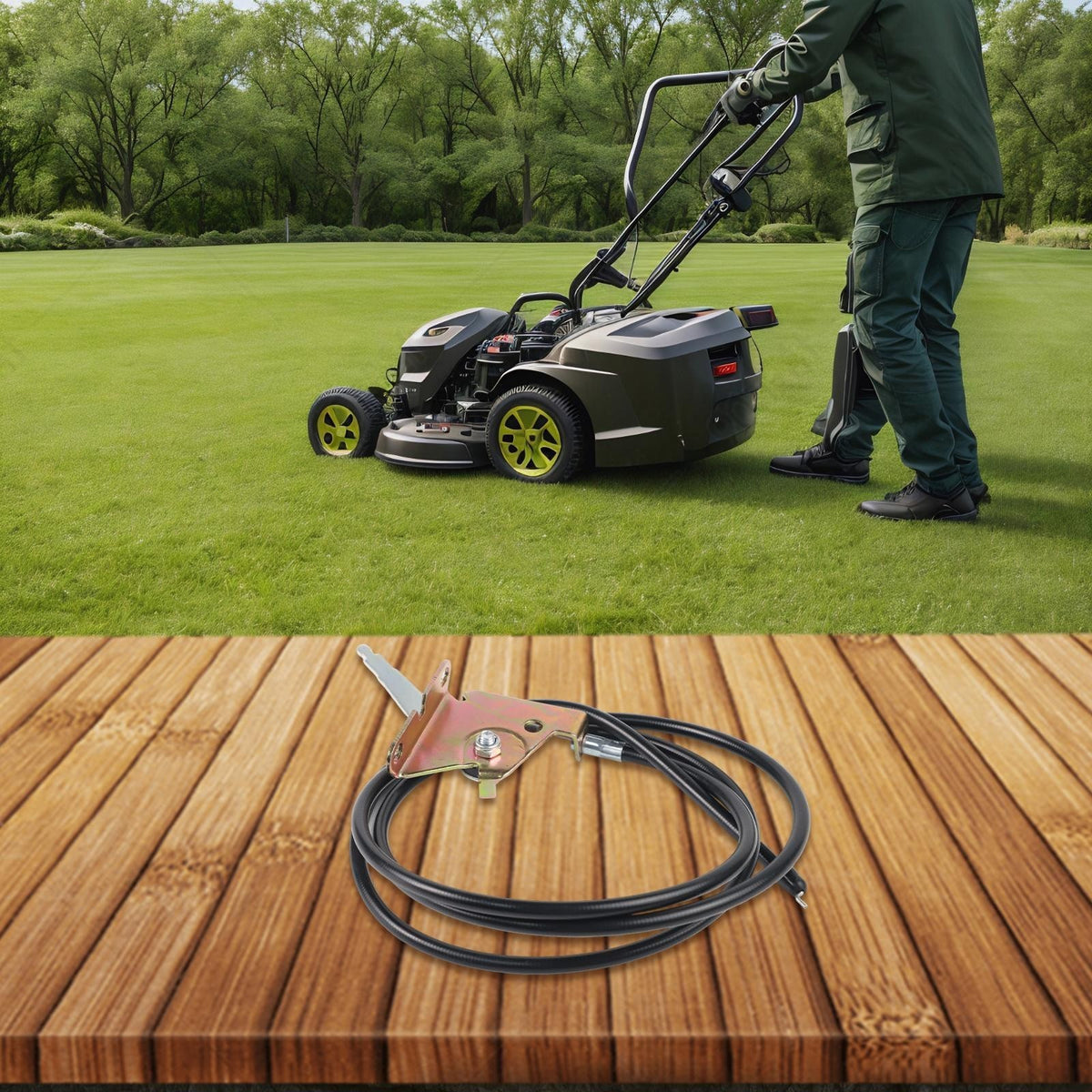 Throttle Control Cable for Exmark Lazer Turn Riding Mower Cable746P05811A