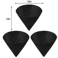 Breathable Cone Shaped Liners for Planting Set of 3 Moisture Management