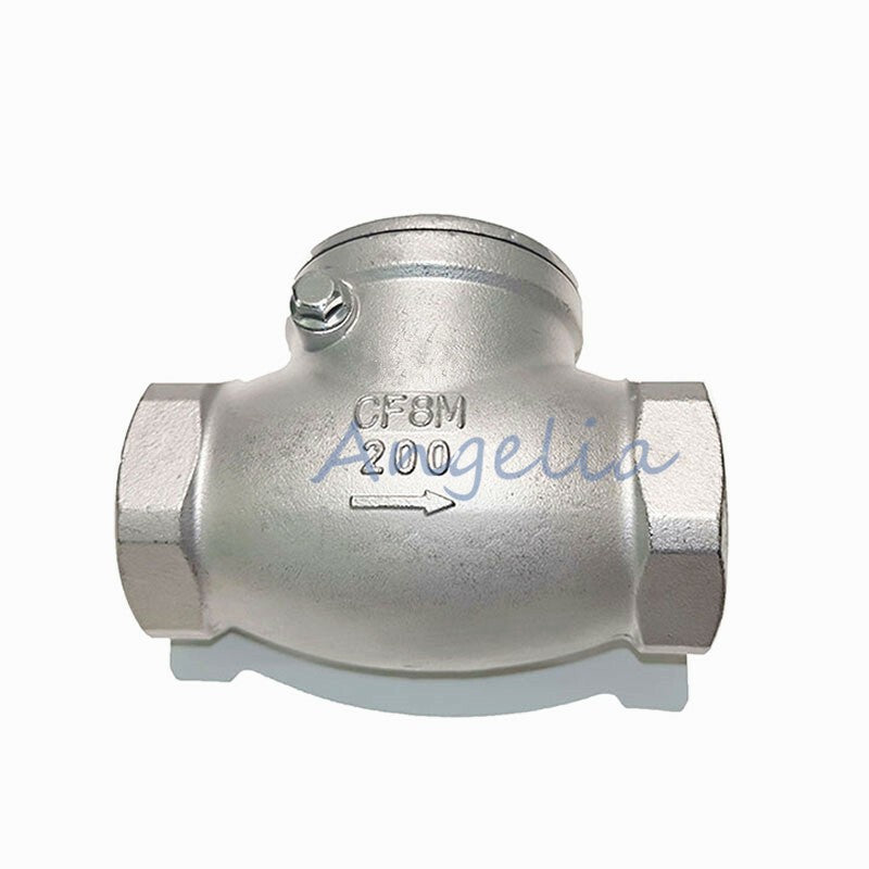 1/2" BSP Stainless Steel 304 Swing Check Valve 232 Psi Prevent Water Backflow
