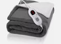 Electric Over Blanket Throw Heated Soft For Bed Sofa Double Single 160x130cm